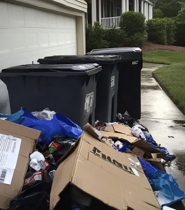 MY NEIGHBOR BURST INTO MY HOUSE FURIOUS AFTER I EMPTIED HER TRASH BINS AS A FRIENDLY GESTURE AFTER MOVING IN