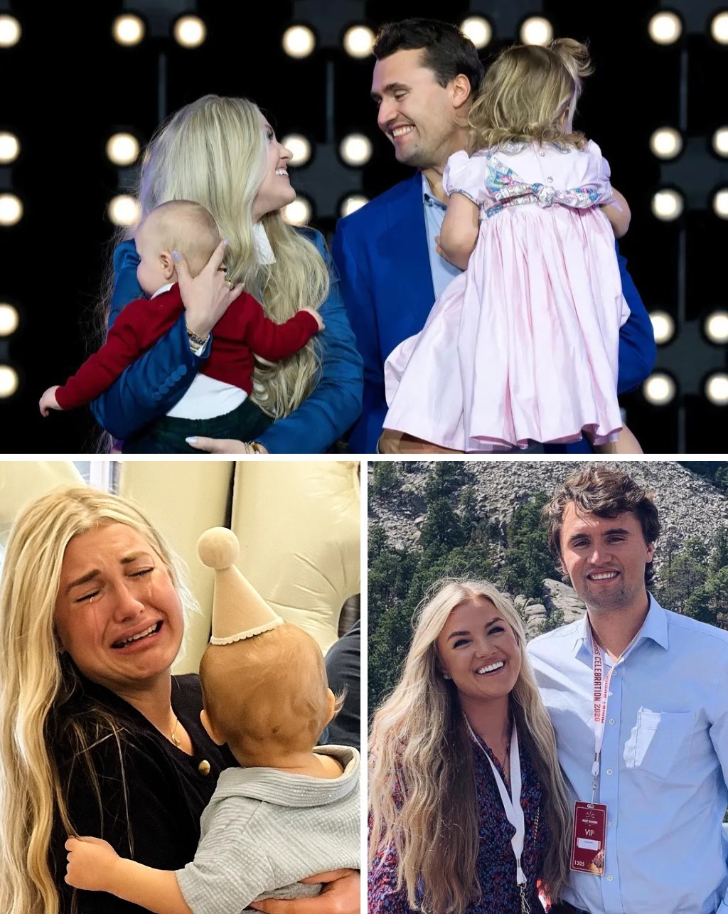 CHARLIE KIRK’S WIFE COLLAPSED IN A SCREAM