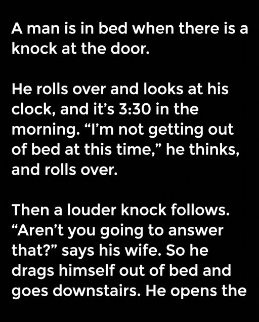 A Late-Night Knock That Turned Into an Unexpected Kindness