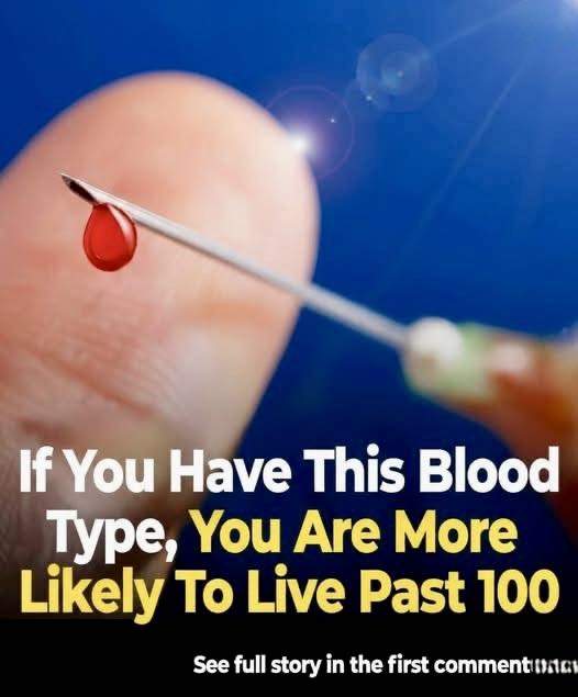 Studies suggest people with a certain blood type may have a greater chance of reaching 100