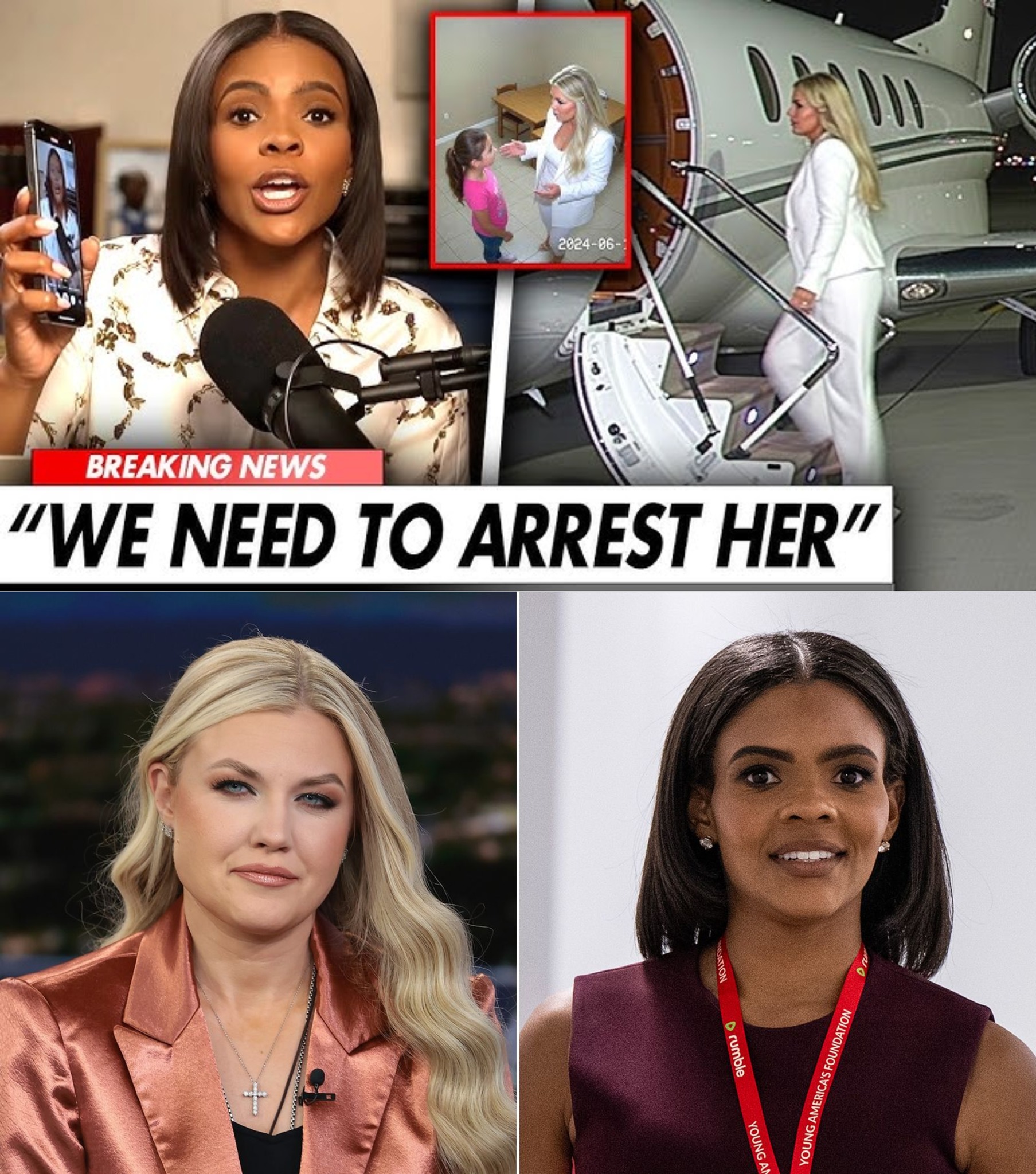 Erika Kirk FLEES After Candace Leaks EVIDENCE Of RECRUTING For Epstein