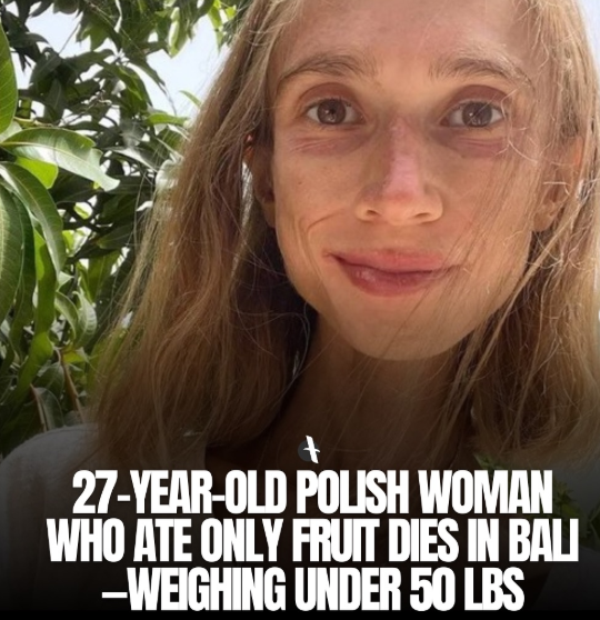 27-year-old woman ends up dying after deciding to eat only F… see more