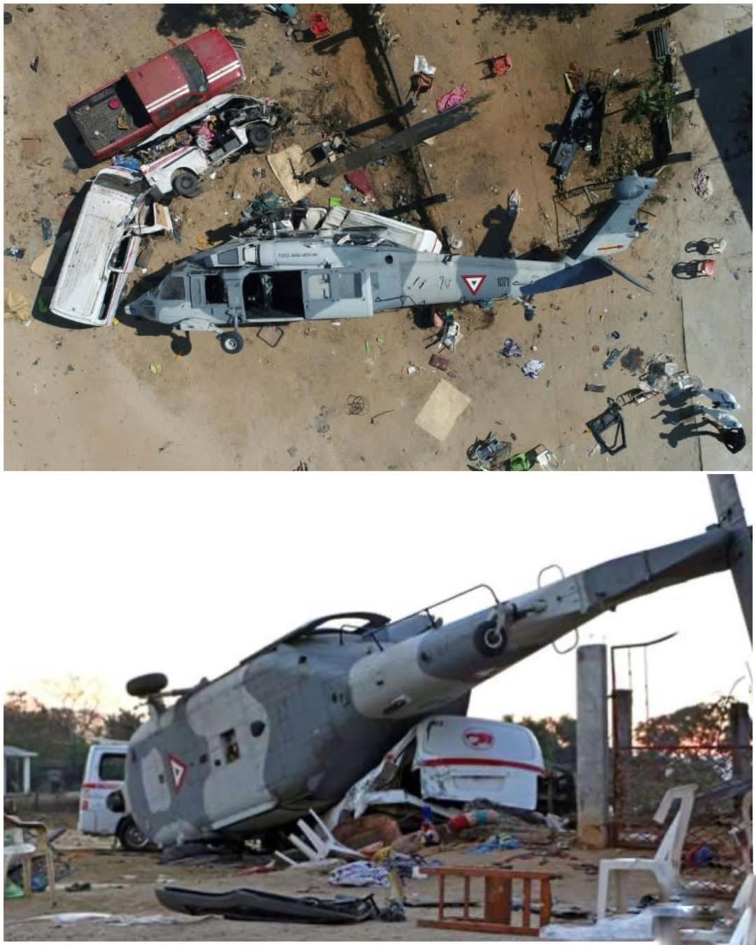 KiIIed14 Military helicopter crashes in Mexico…