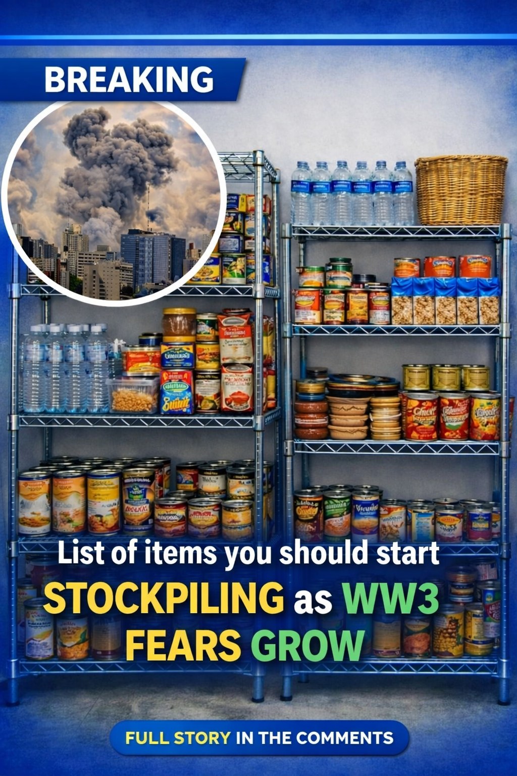 Emergency Preparedness Experts Urge Families Worldwide To Keep At Least 72 Hours Of Essential Supplies Ready As Rising Global Tensions, Infrastructure Risks, And Sudden Crises Show How Quickly Power, Communication, And Basic Services Can Fail Without Warning