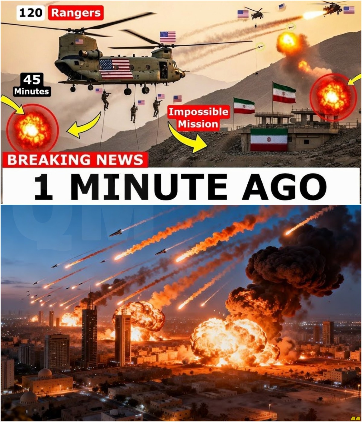 45 Minutes in Hell: US Army Rangers vs Iran’s Mountain Base