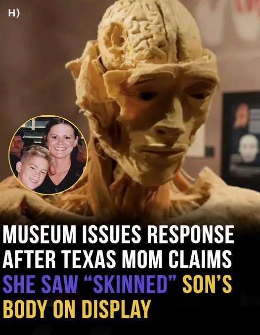 Museum issues response after mom claims she saw son’s “skinned” body displayed