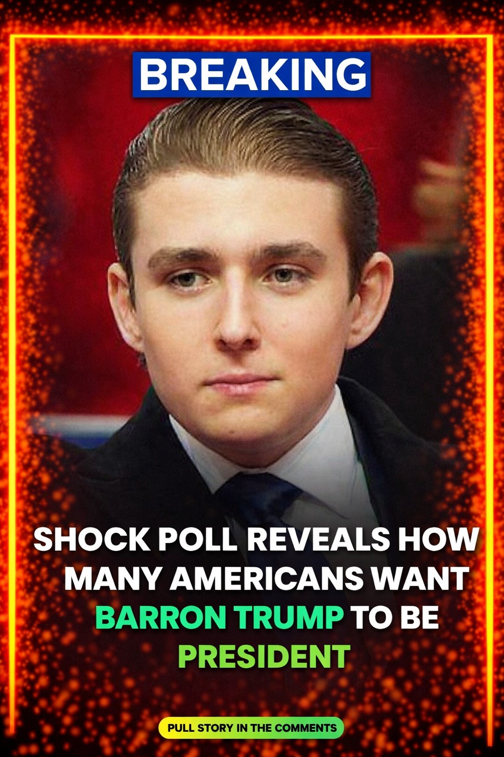 Shocking Poll Reveals How Many Americans Would Want Barron Trump As Future President