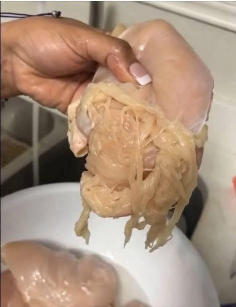 Don’t get fooled by the supermarkets. They’re selling you chicken meat from…