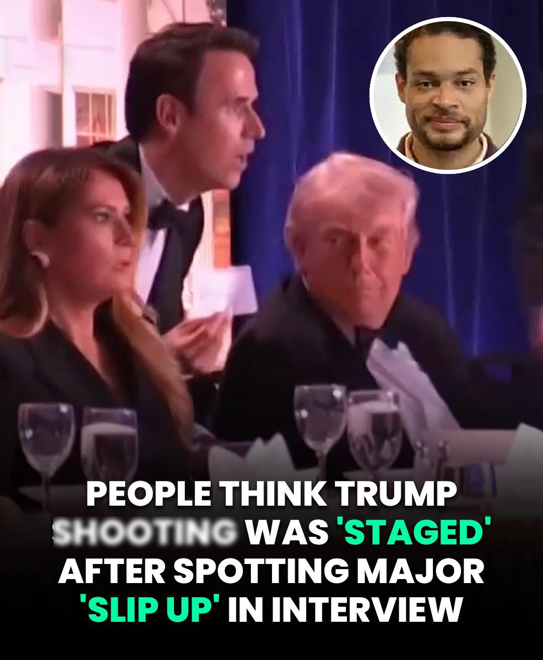 People Think Trump Shooting Was ‘Staged’ After Spotting Major ‘Slip Up’ In Interview