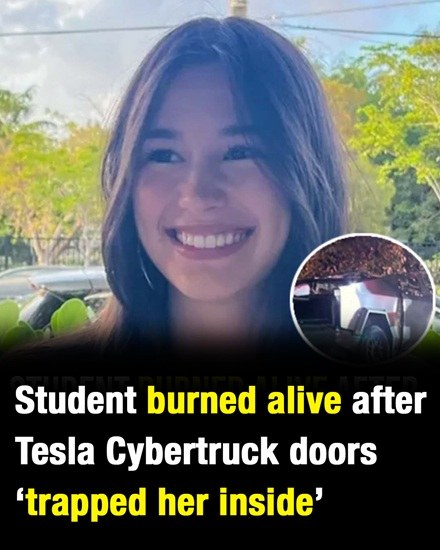 Student Dies After Being Trapped Inside Tesla Following Fire Incident, ‘burned alive’