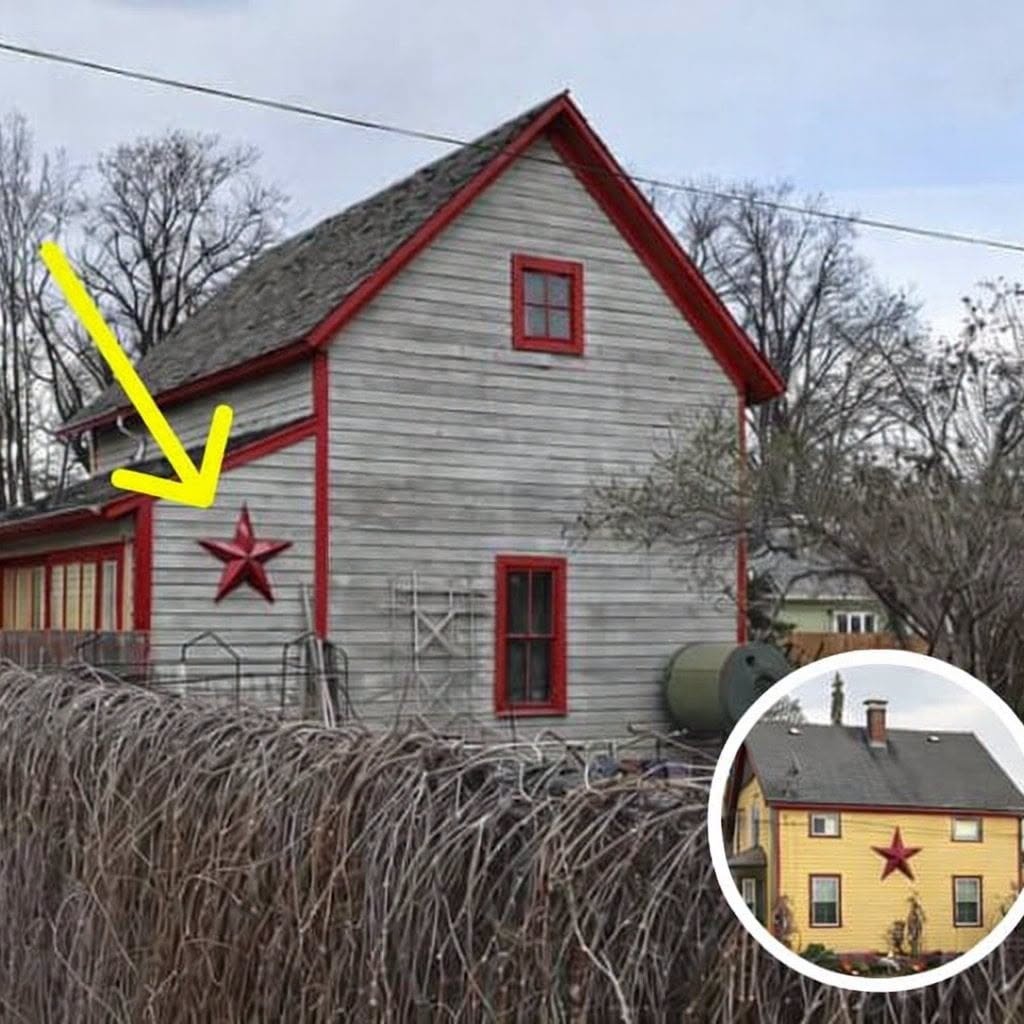 House with a star on it